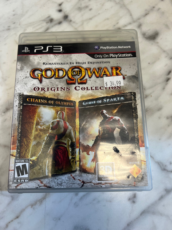 God of War Origins Collection Playstation 3 PS3 Case and Manual ONLY CO81225