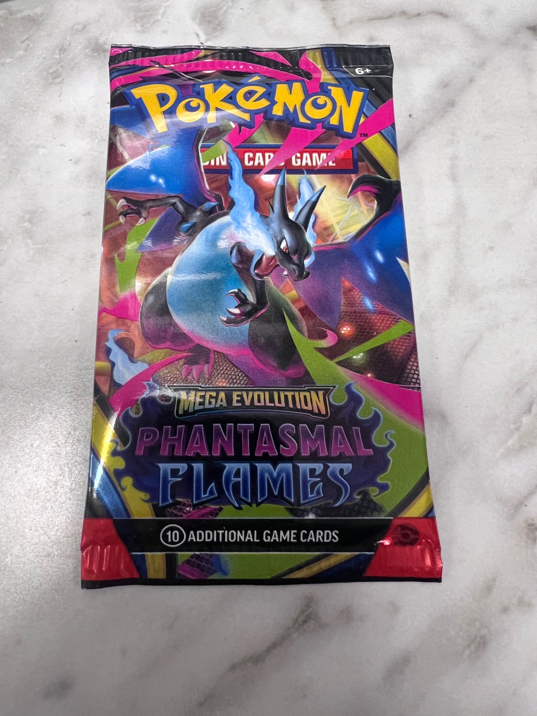 Pokemon TCG Mega Evolution Phantasmal Flames Booster Pack (IN STORE ONLY, Ten per person)