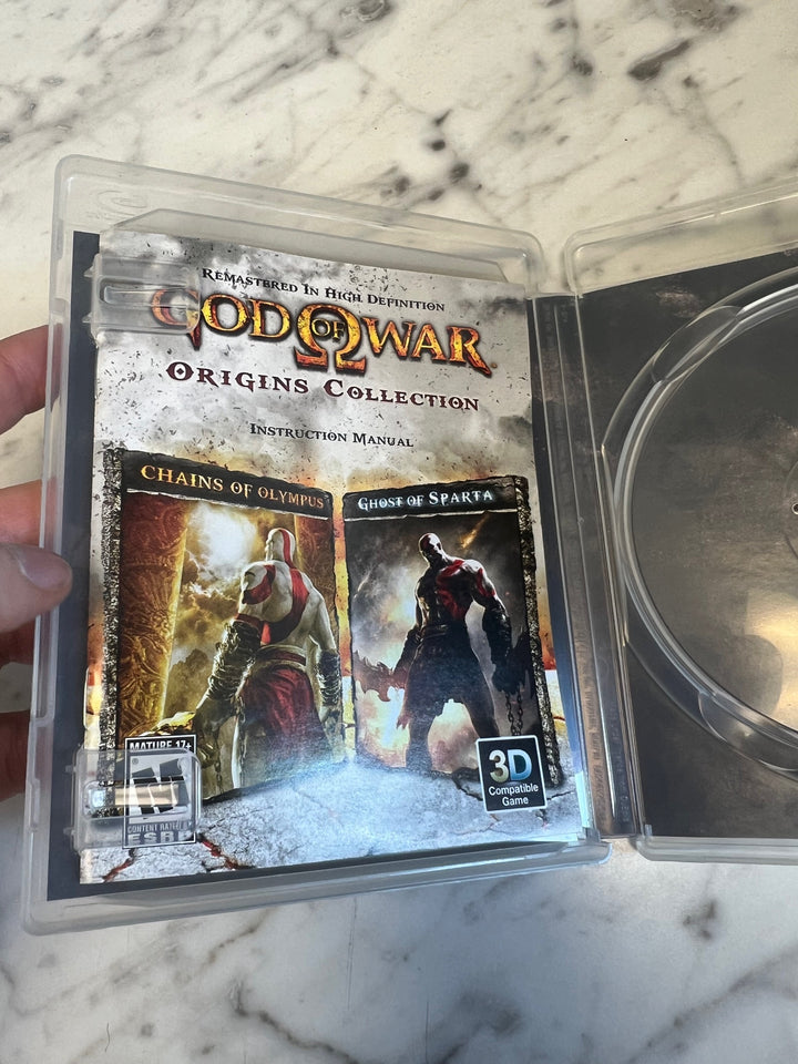 God of War Origins Collection Playstation 3 PS3 Case and Manual ONLY CO81225