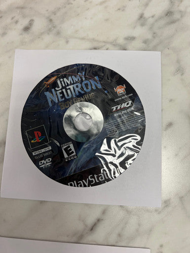 Jimmy Neutron Boy Genius PS2 Playstation 2 Disc Only