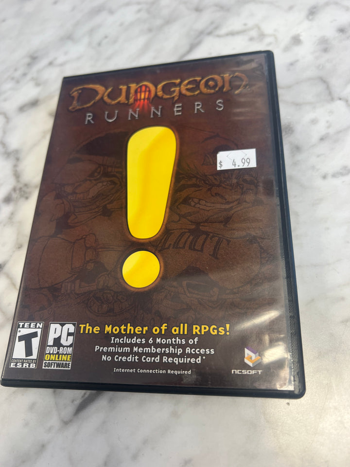 Dungeon Runners PC DVD-ROM Game  PC8524