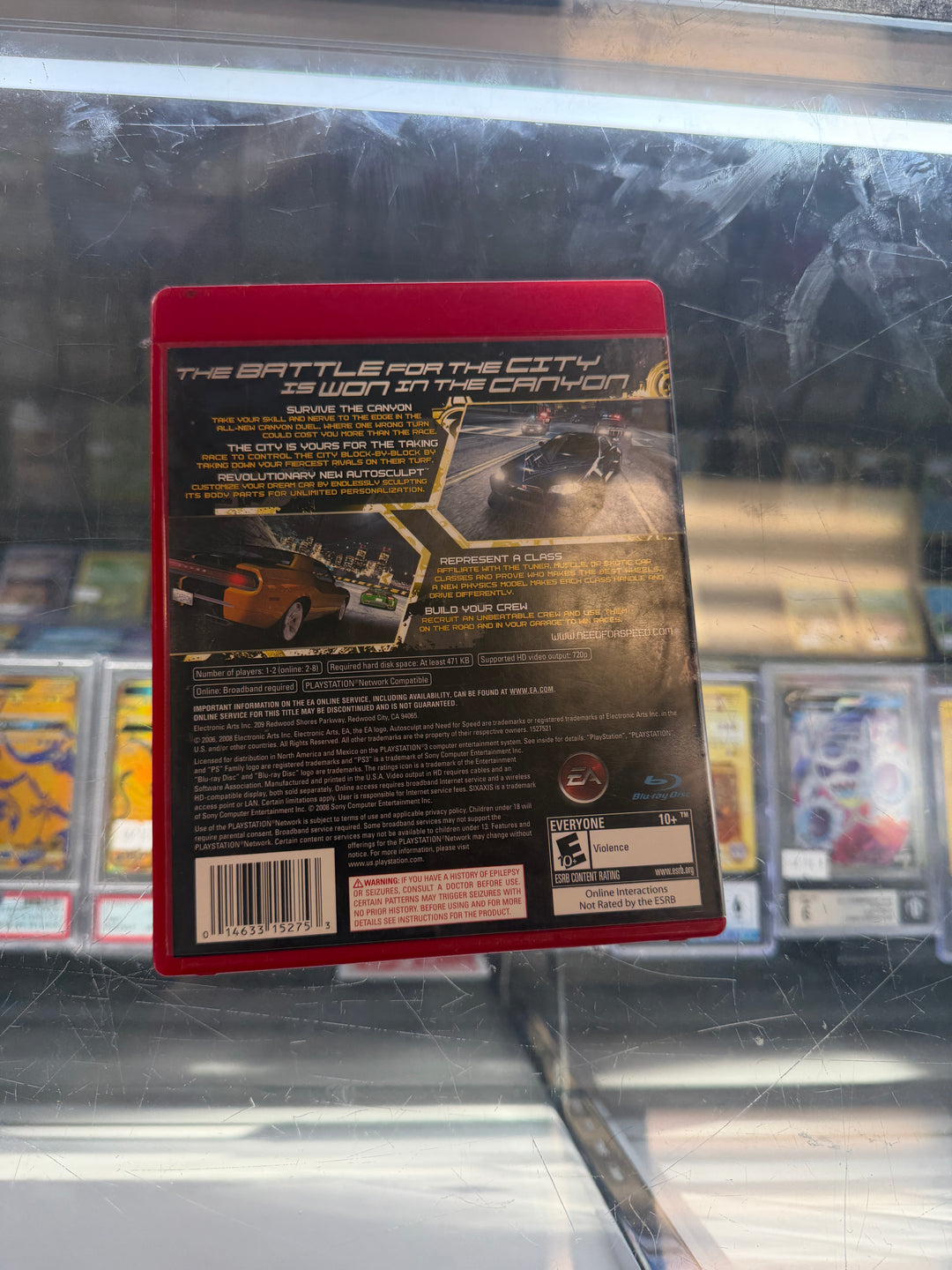 Need For Speed Carbon - PS3 CASE ONLY CO32126