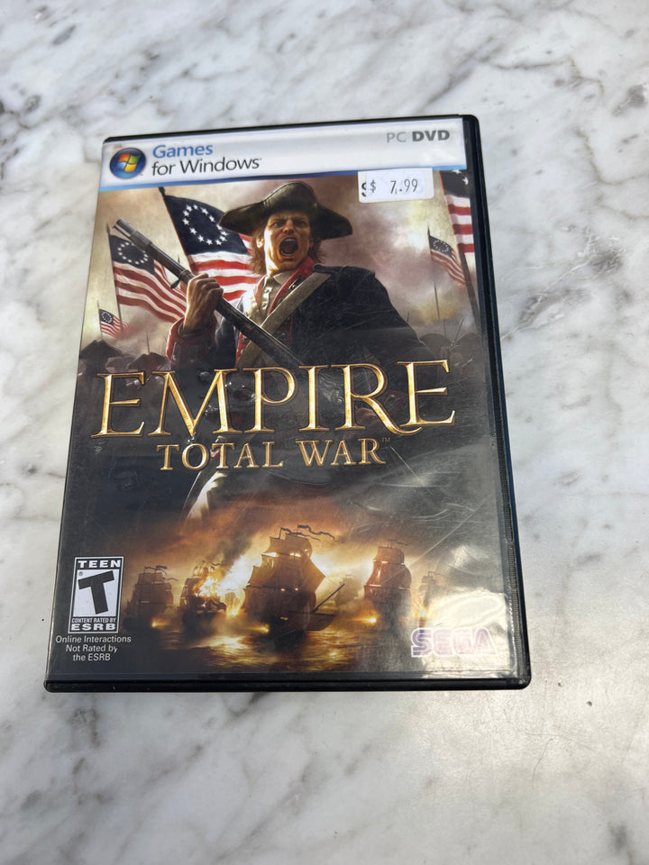 Empire Total War SEGA PC DVD-ROM Game  PC8524