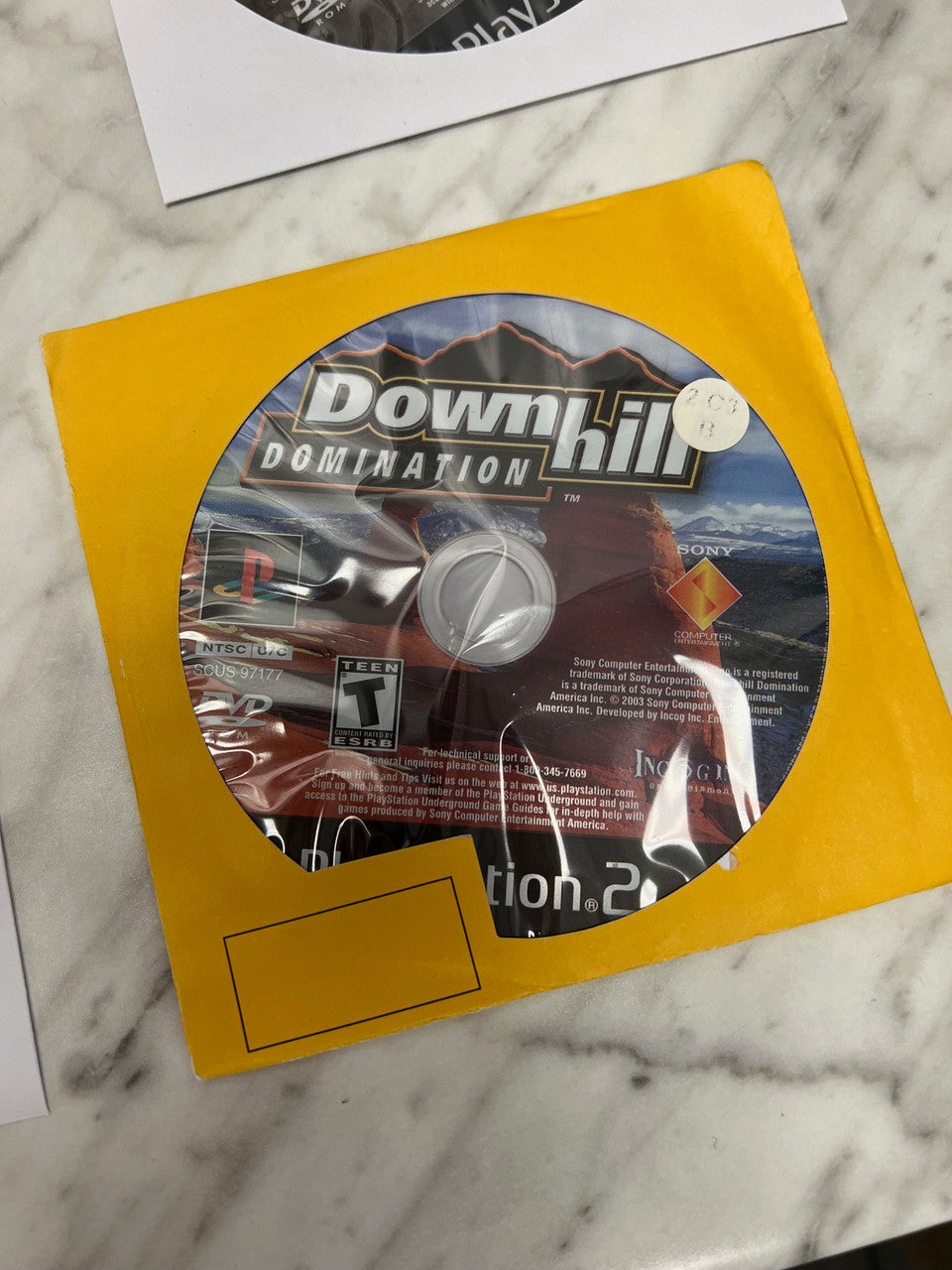 Downhill Domination Playstation 2 PS2 Disc only