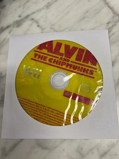 Alvin and the Chipmunks Nintendo Wii Disc Only