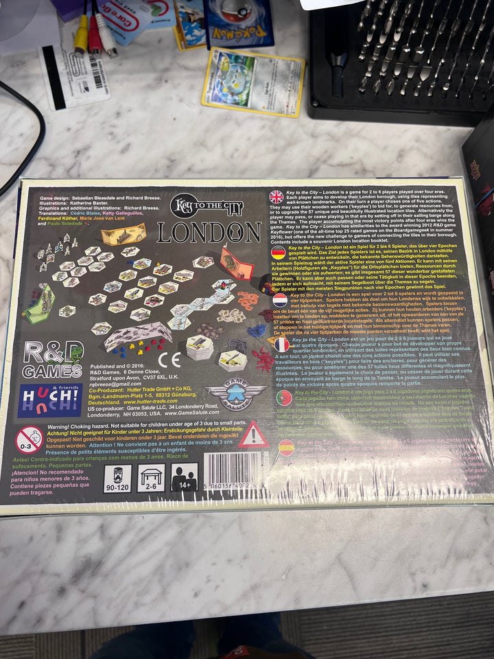 Key to the City London Board Game BG111325