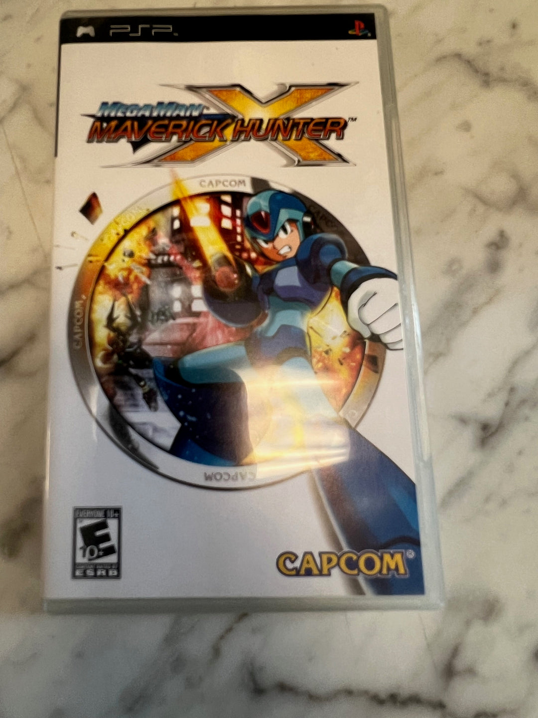 Mega Man Maverick Hunter X Playstation Portable PSP Case ONLY CO81225