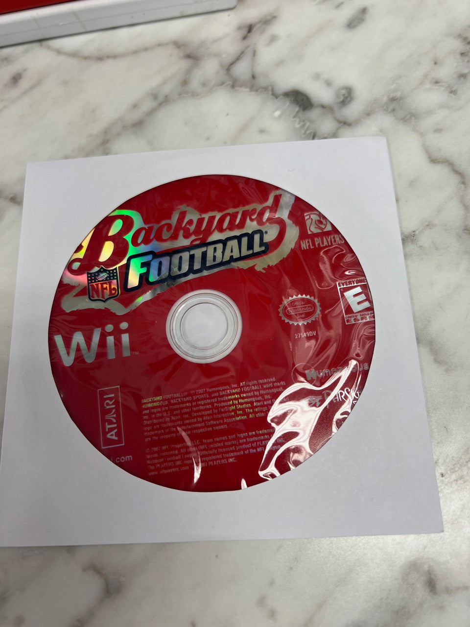 Backyard Football Nintendo Wii Disc Only