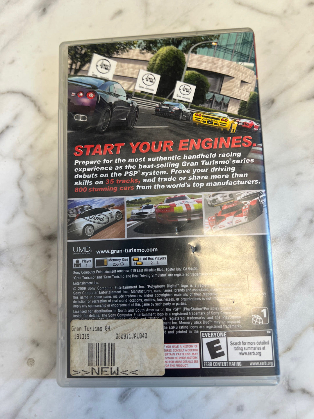 Gran Turismo Playstation Portable PSP Case ONLY CO81225