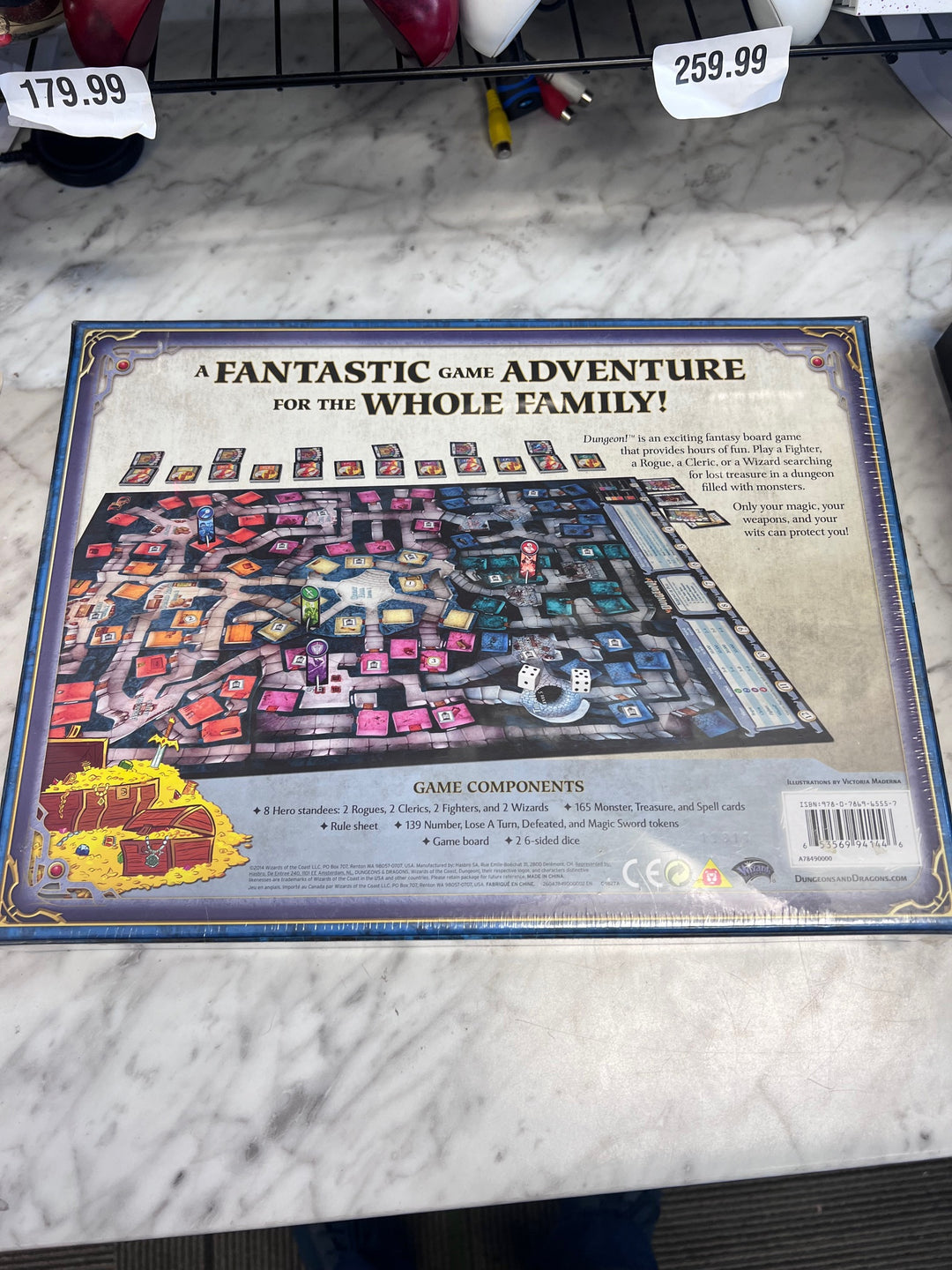 Dungeon! Fantasy Board Game (Dungeons & Dragons)  BG111325