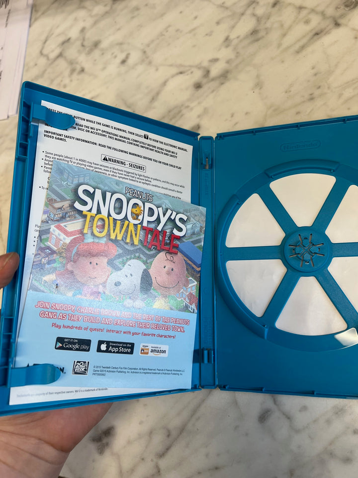Snoopy's Grand Adventure Wii U Case ONLY CO81225