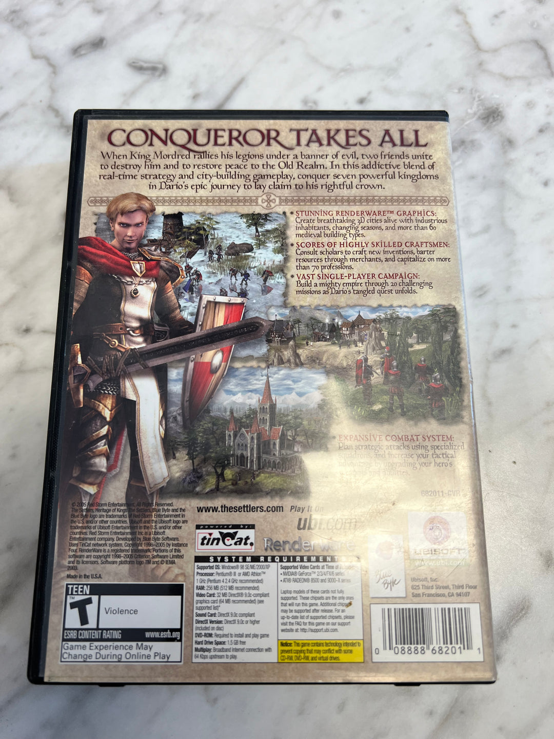 Heritage of Kings The Settlers PC DVD-ROM Game  PC8524