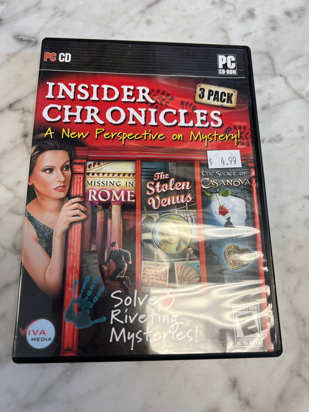 Insider Chronicles 3 Pack Mystery games PC CD-ROM Game  PC8524