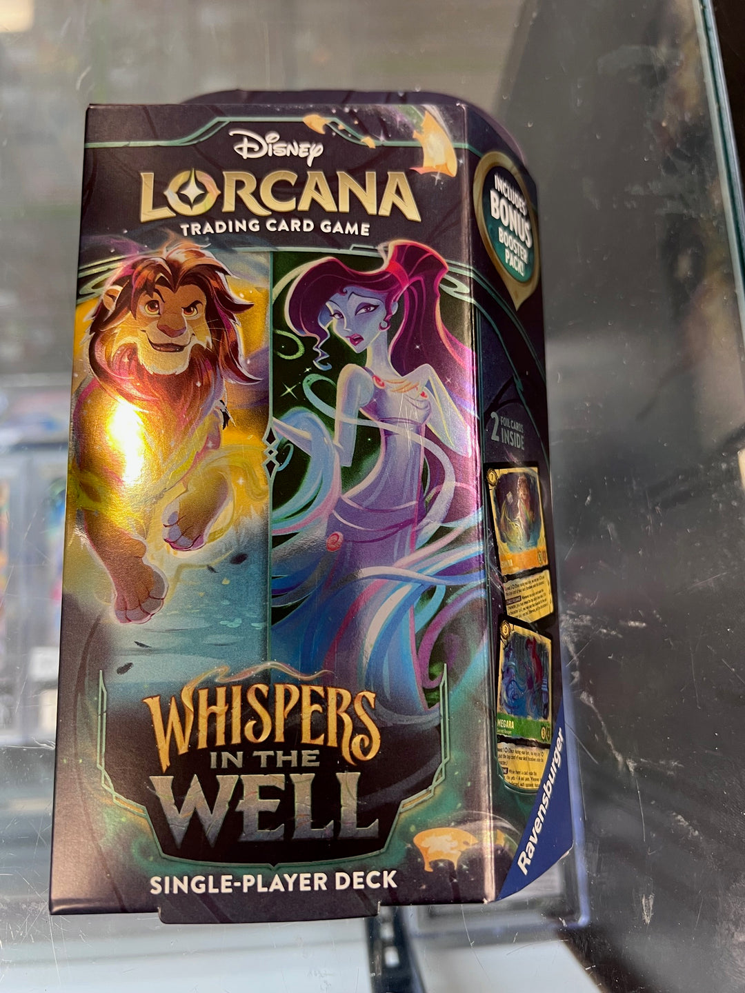 Disney Lorcana TCG Whispers in the Well Single Player Deck (Available 11/14/25)