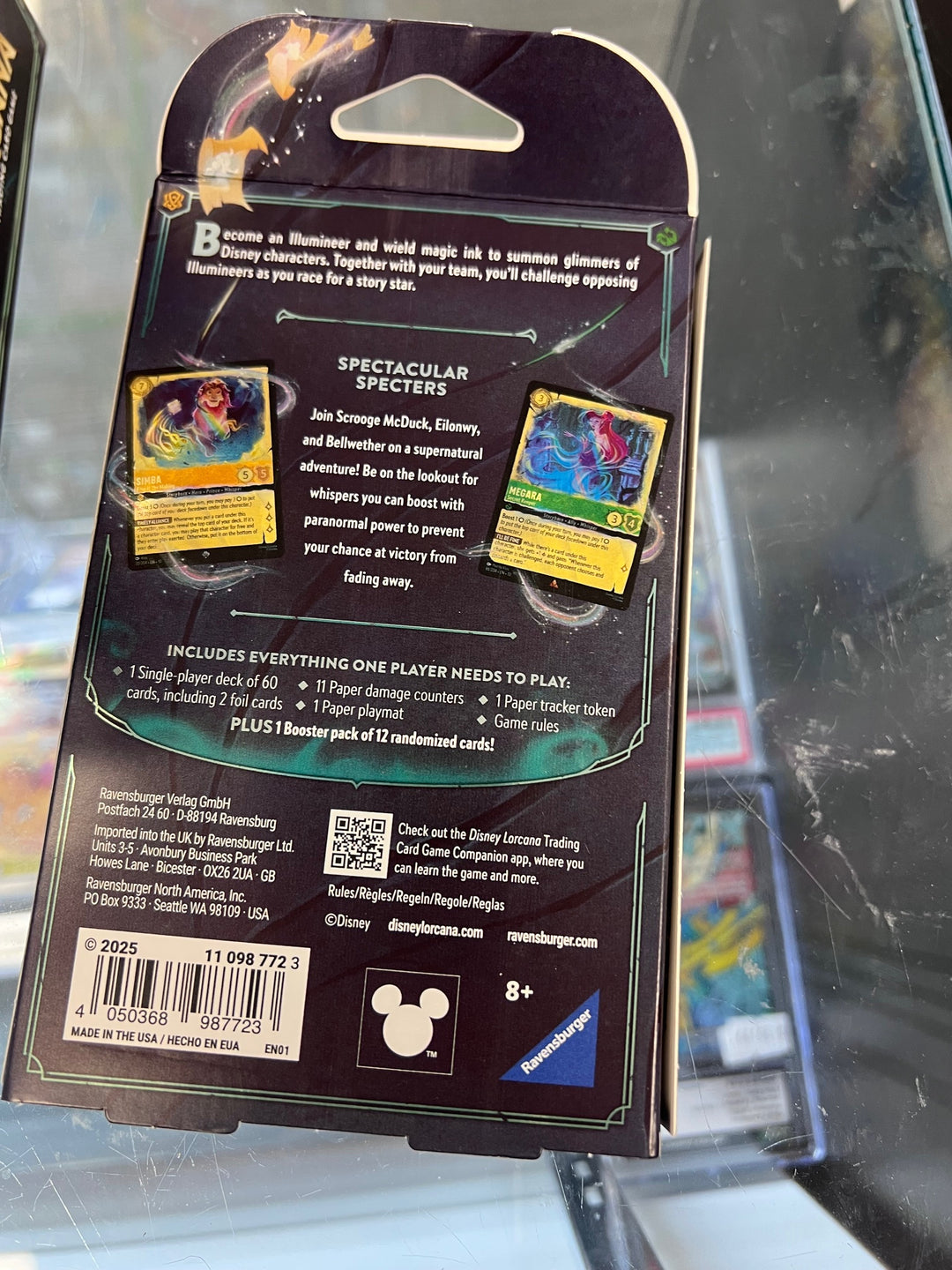 Disney Lorcana TCG Whispers in the Well Single Player Deck (Available 11/14/25)