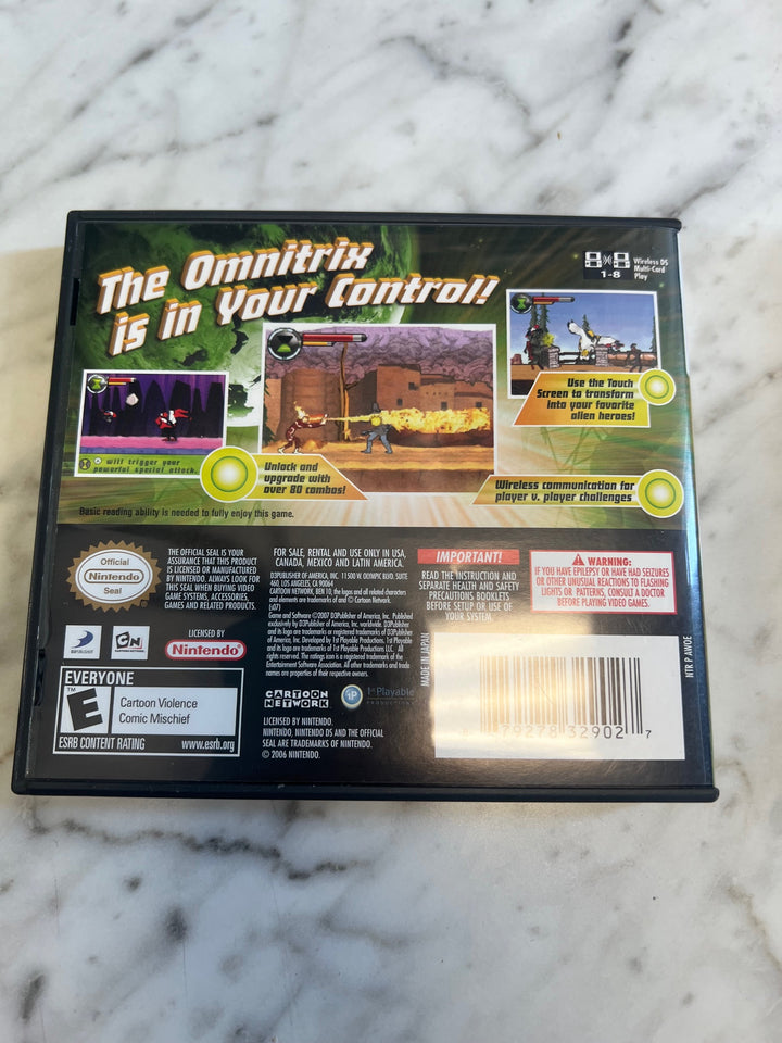 Ben 10 Protector of Earth for Nintendo DS Case and Manual only CO81225