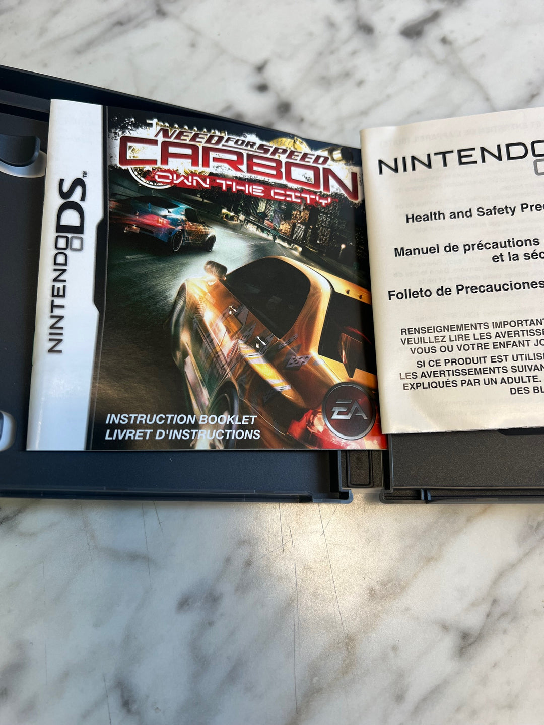 Need for Speed Carbon Own the City for Nintendo DS Case and Manual only CO81225
