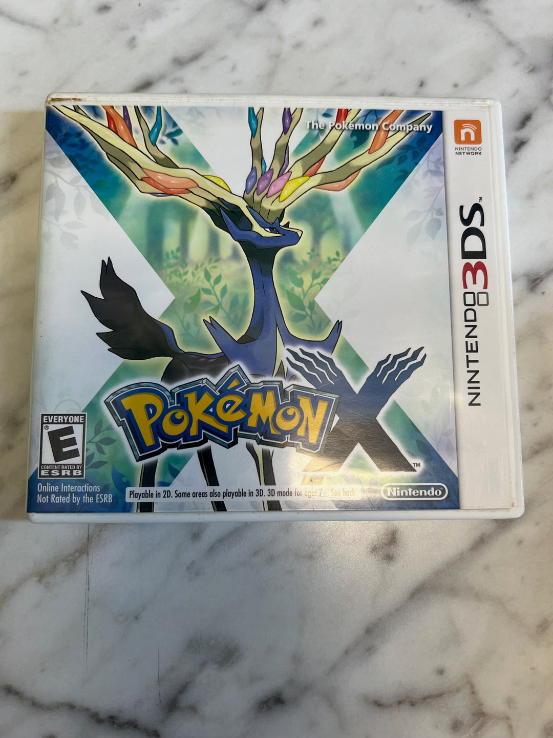 Pokemon X for Nintendo 3DS Case and Manual only CO81225