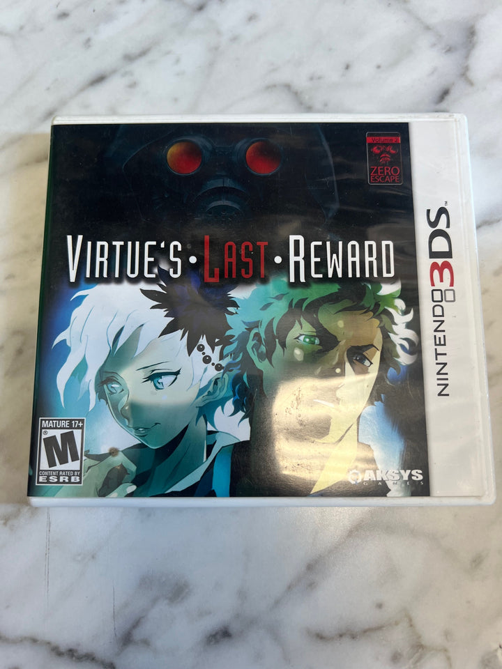 Virtue's Last Reward for Nintendo 3DS Case and Manual only CO81225