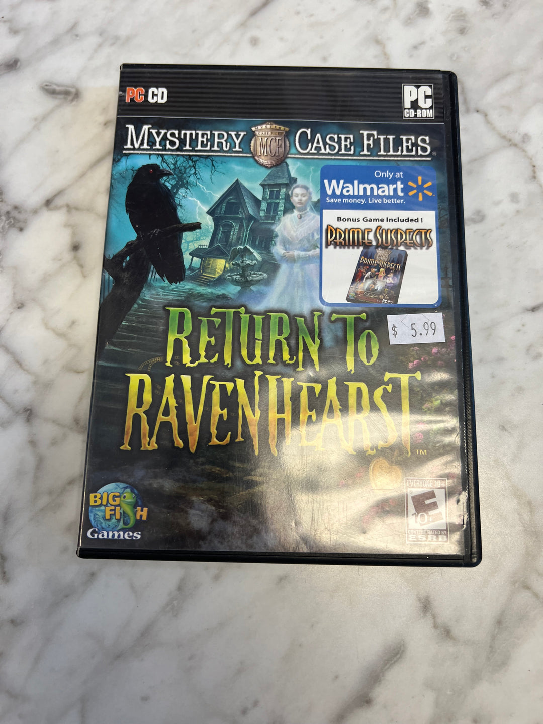 Mystery Case Files Return to Ravenhearst PC CD-ROM Game  PC8524