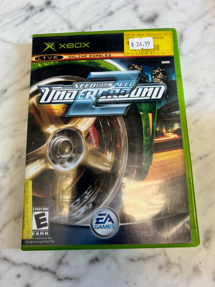 Need for Speed Underground 2 Original Xbox Case and Manual only CO81225