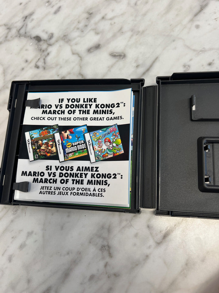 Mario vs. Donkey Kong 2 March of the Minis Case and Manual Only