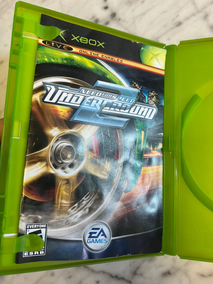 Need for Speed Underground 2 Original Xbox Case and Manual only CO81225