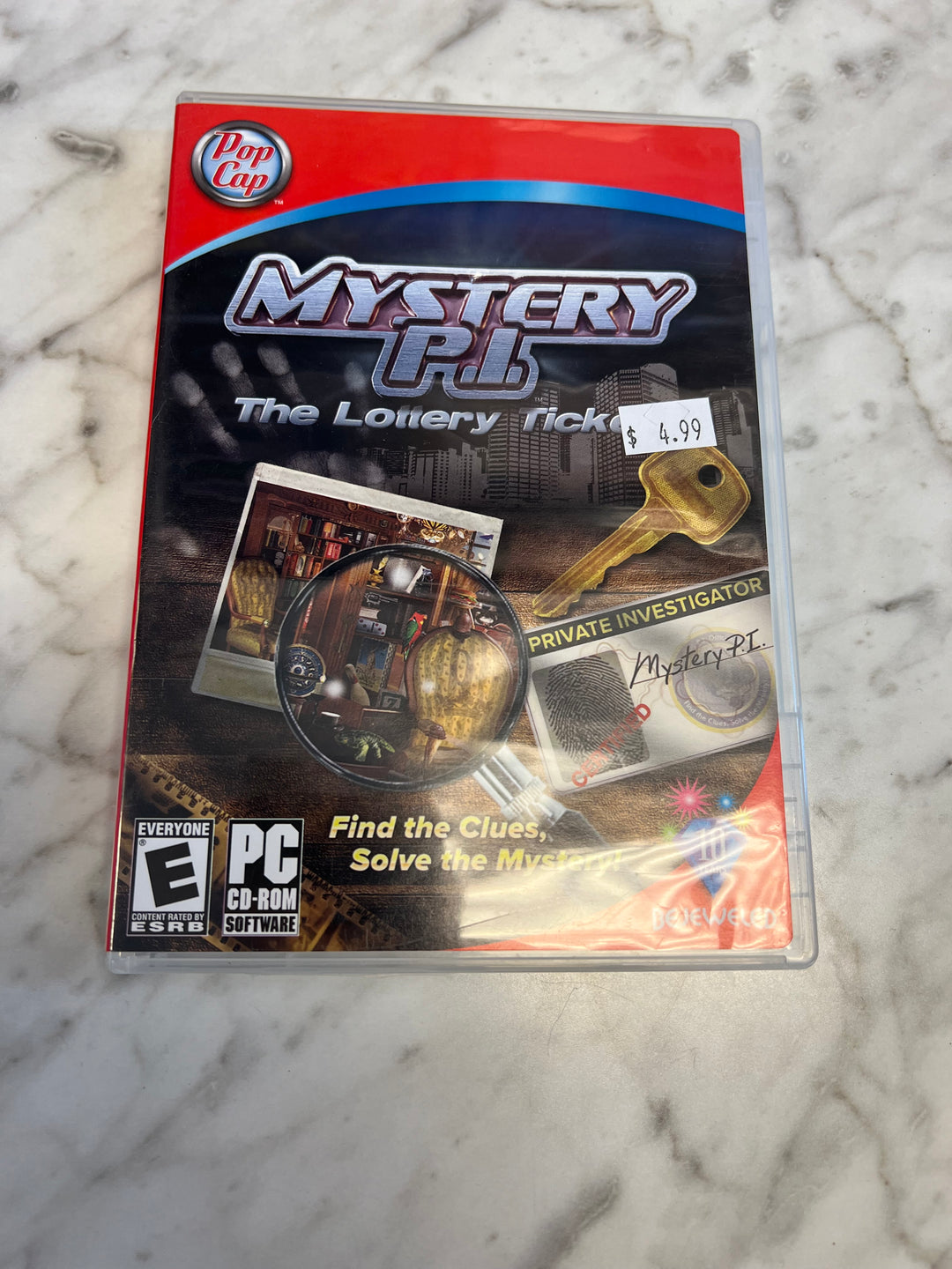 Mystery P.I. The Lottery Ticket PC CD-ROM Game  PC8524