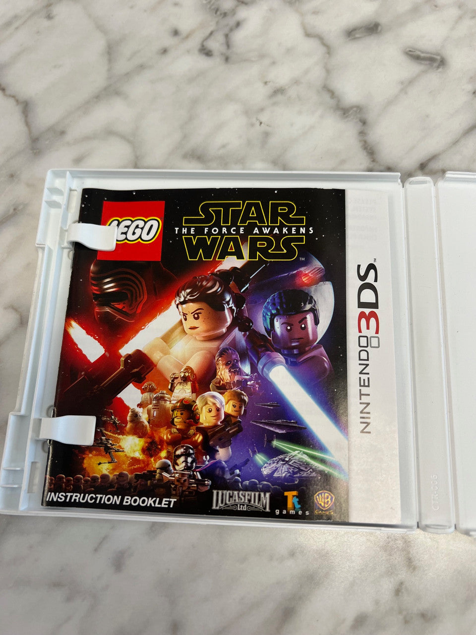 Lego Star Wars the Force Awakens Nintendo 3DS Case and Manual only