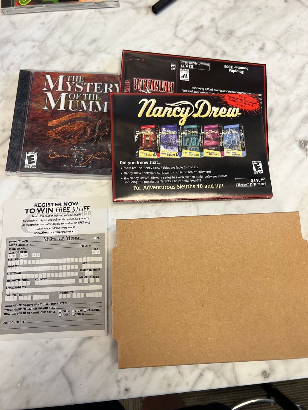 The Mystery of the Mummy PC CD-ROM Game  PC8524