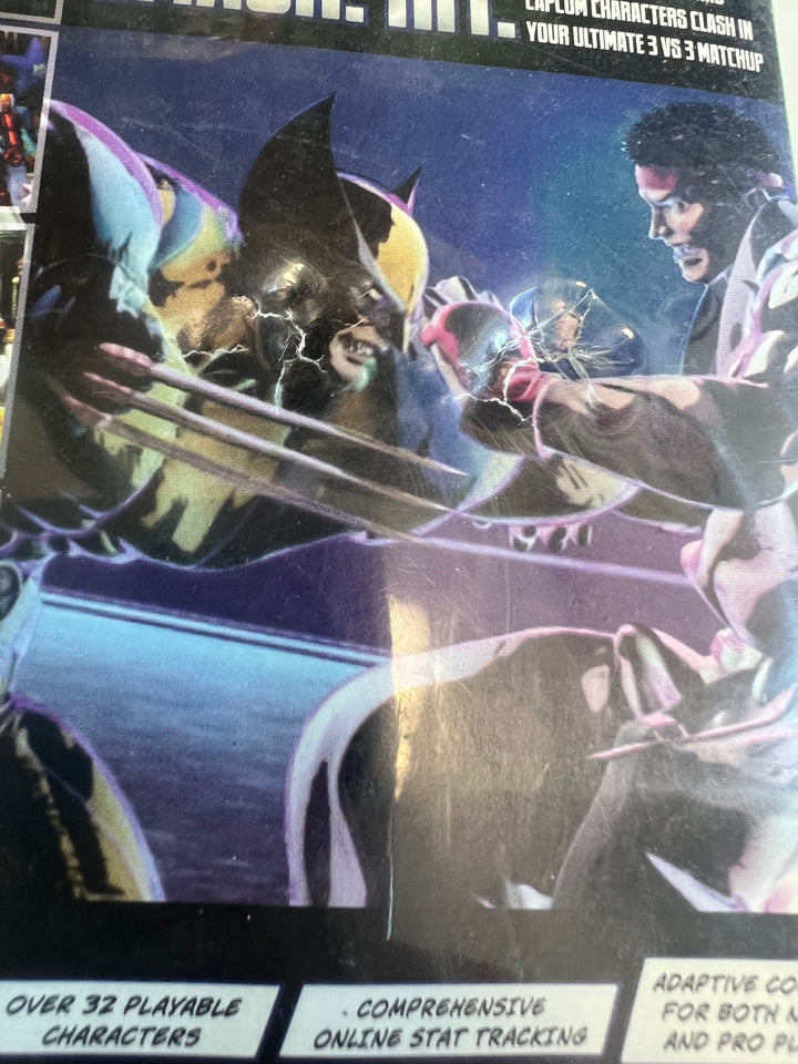 Marvel vs Capcom 3 Fate of Two Worlds Xbox 360 Case and Manual only CO81225