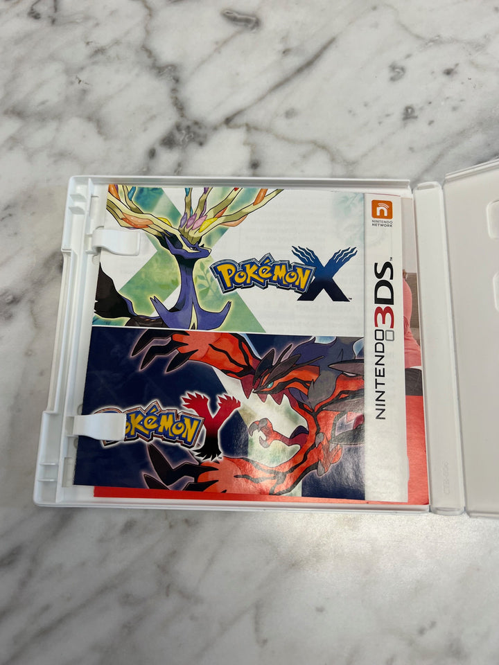 Pokemon X Nintendo 3DS Case and Manual Only