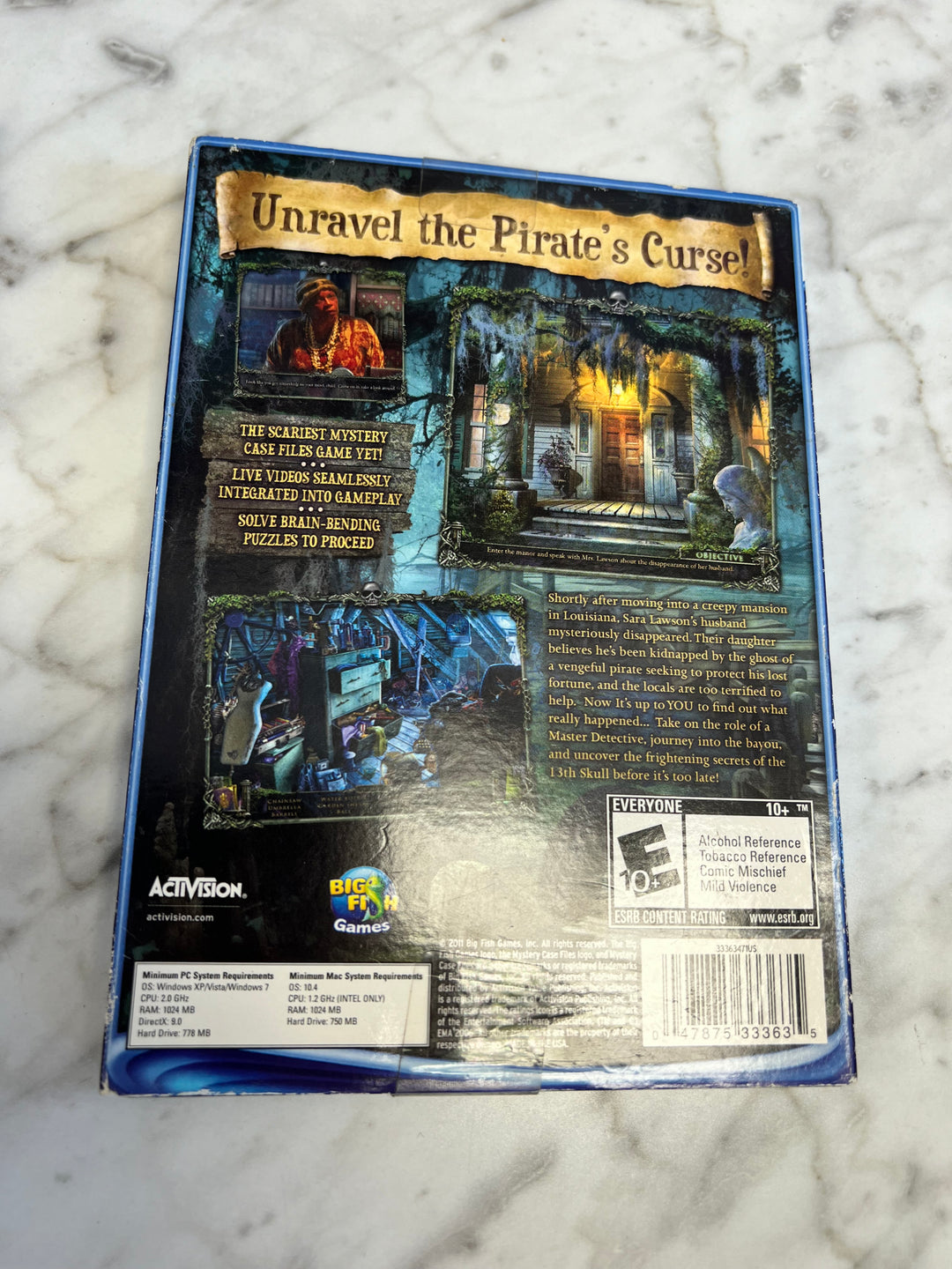 Mystery Case Files: 13th Skull PC DVD-ROM Game  PC8524