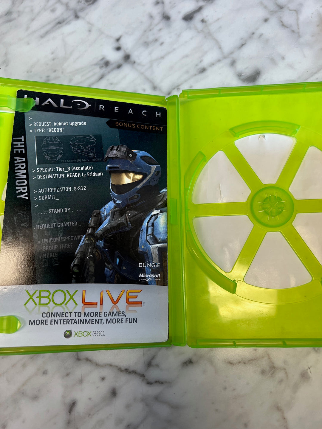 Call of Duty Black Ops Xbox 360 Case and Manual only CO81225