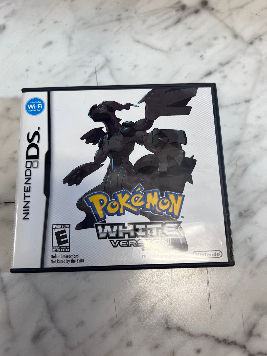 Pokemon White Version Nintendo DS CASE & MANUAL ONLY CO111325