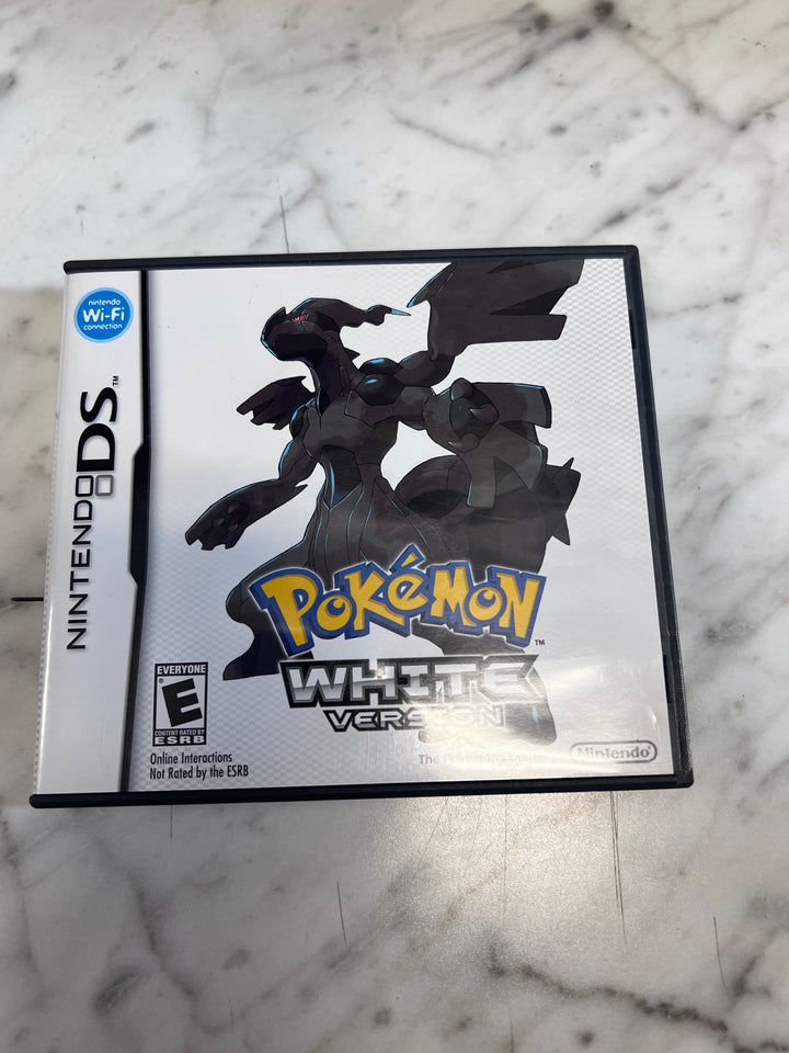 Pokemon White Version Nintendo DS CASE & MANUAL ONLY CO111325