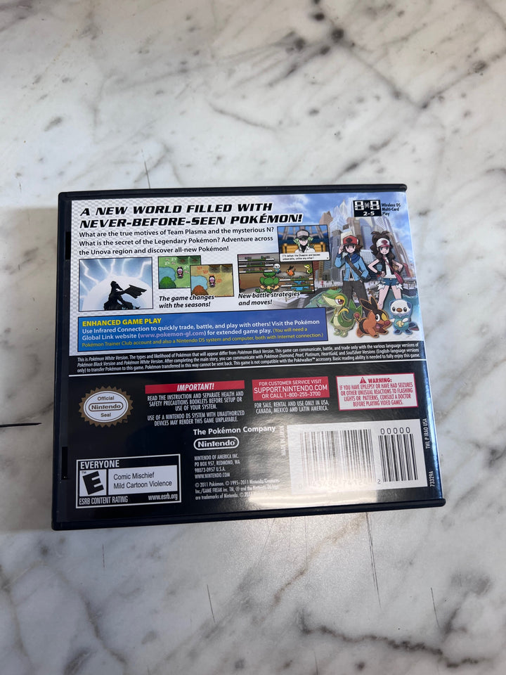 Pokemon White Version Nintendo DS CASE & MANUAL ONLY CO111325