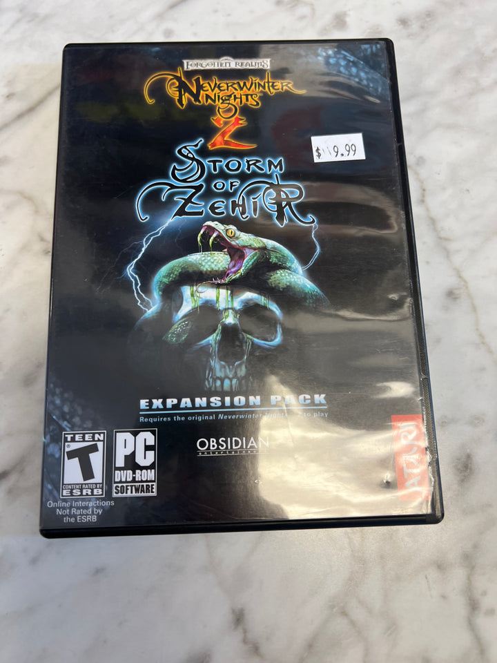 Neverwinter Nights 2 Storm of Zehir Expansion Pack PC DVD-ROM Game  PC8524