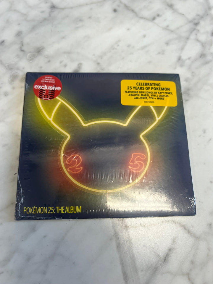 Pokemon 25 The Album CD Compact Disc Brand New Sealed  N101624