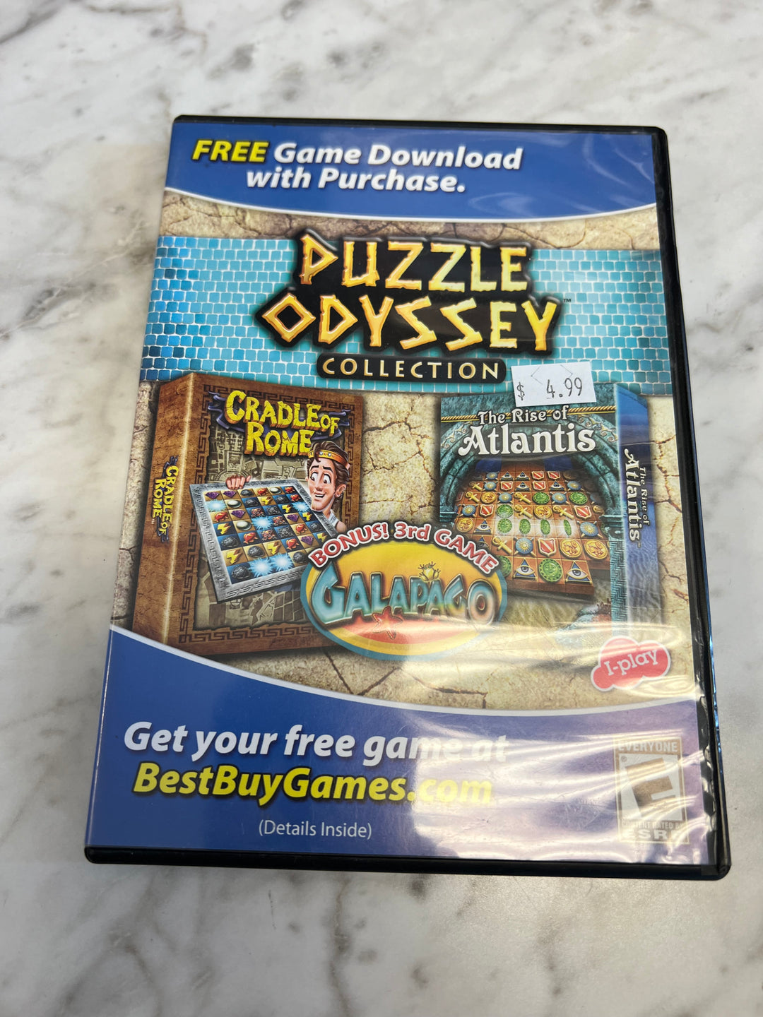 Puzzle Odyssey Collection PC DVD-ROM Game  PC8524