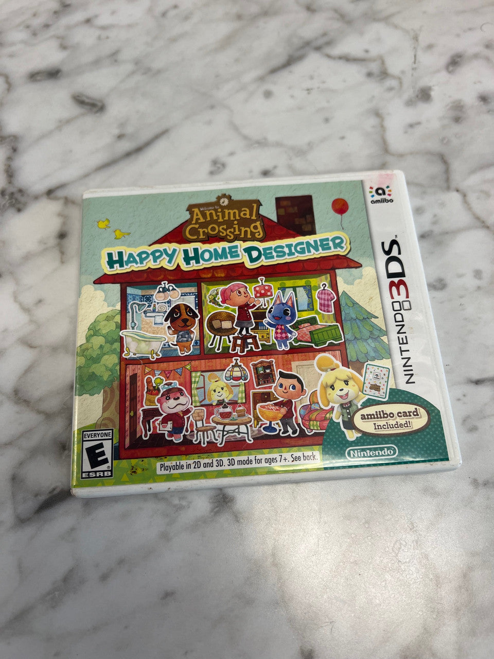 New Nintendo 3DS BOX cheapest AND INSERTS ONLY Animal Crossing Home Designer