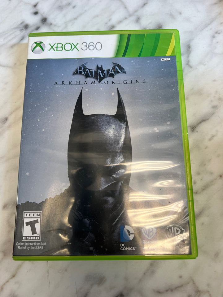 Batman Arkham Origins Xbox 360 Case and Manual only CO81225