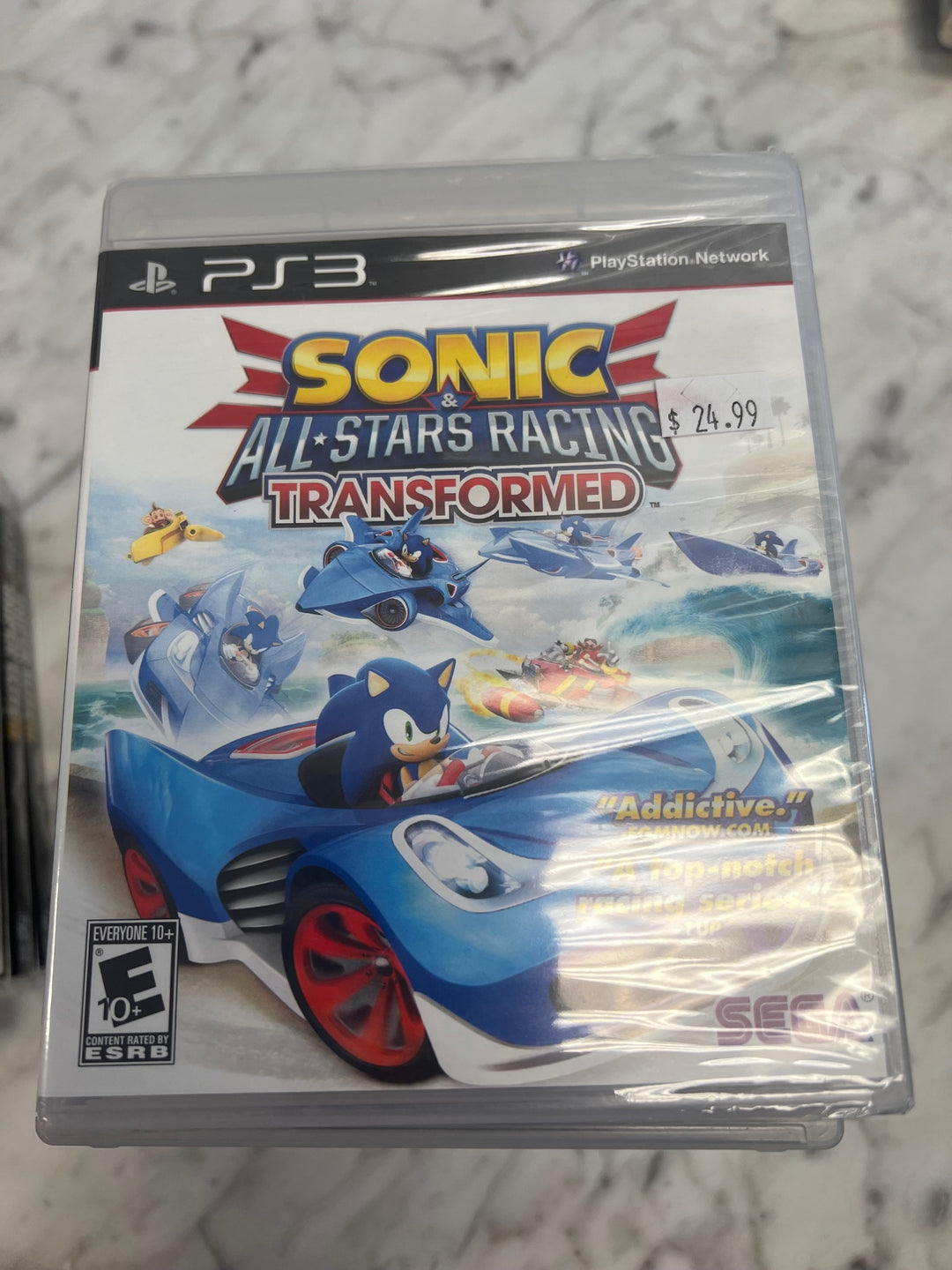Sonic All Stars Racing Transformed - PS3 P51325
