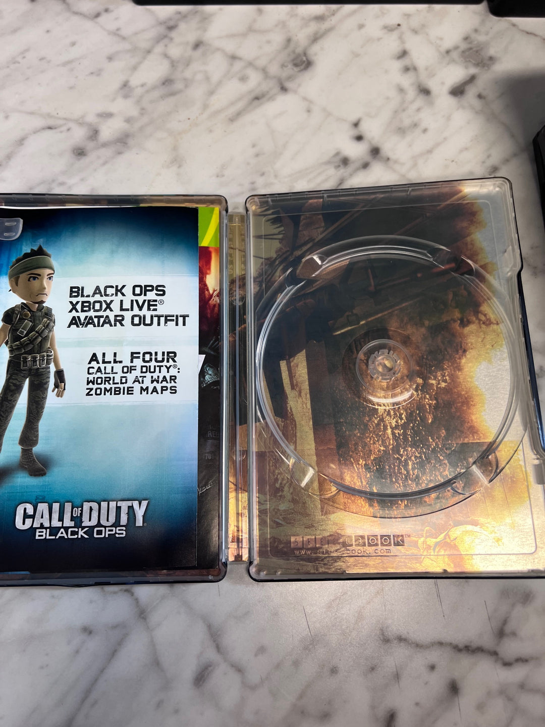 Call of Duty Black Ops Steelbook CASE ONLY CO111325