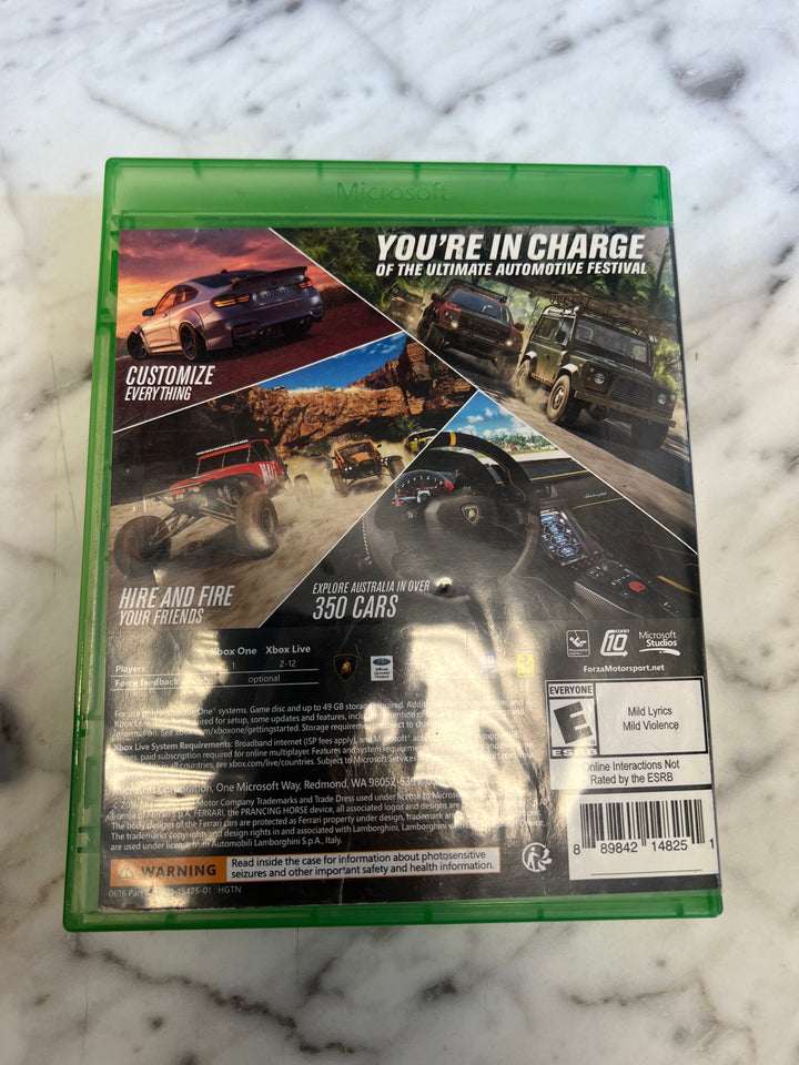 Forza Horizon 3 Xbox One Case only CO81225