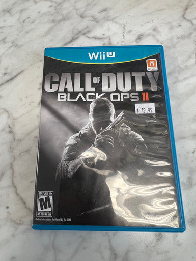 Call of Duty Black Ops II Nintendo Wii U Case and Manual Only