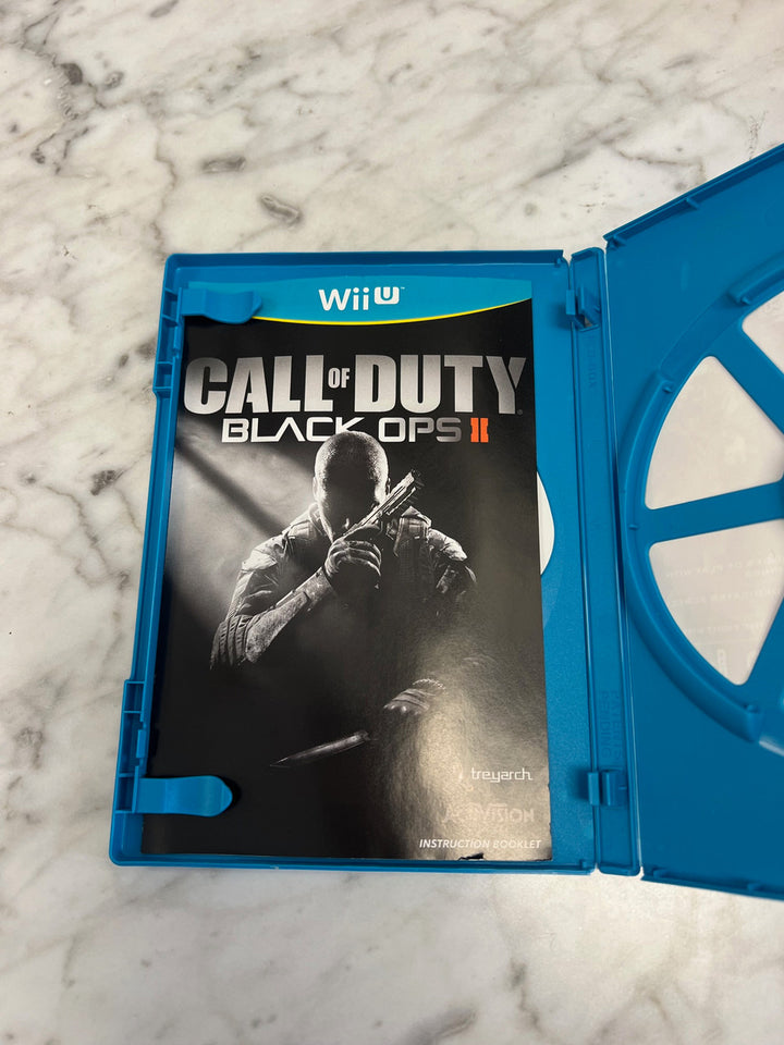 Call of Duty Black Ops II Nintendo Wii U Case and Manual Only