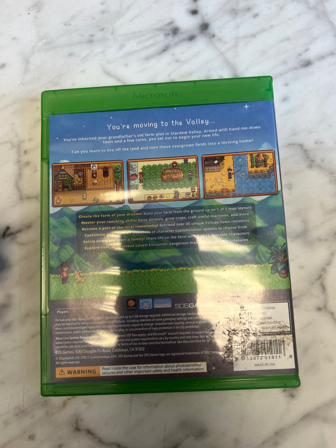 Stardew Valley Xbox One Case only CO81225