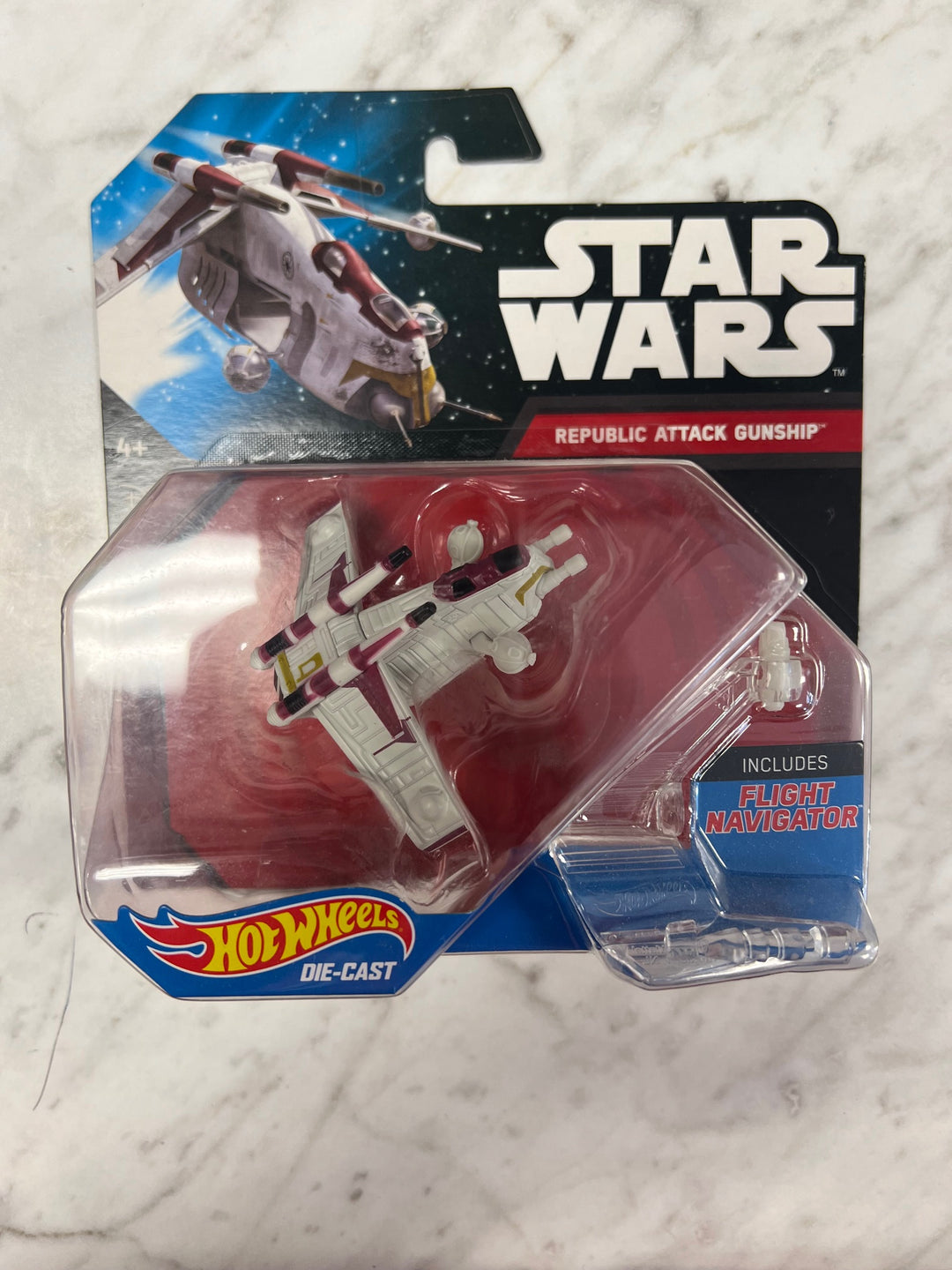Star Wars Hot Wheels Republic Attack Gunship TO2625