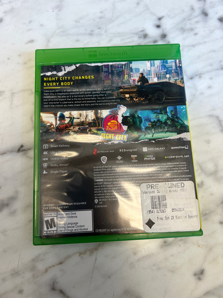 Cyberpunk 2077 Xbox One Case only CO81225